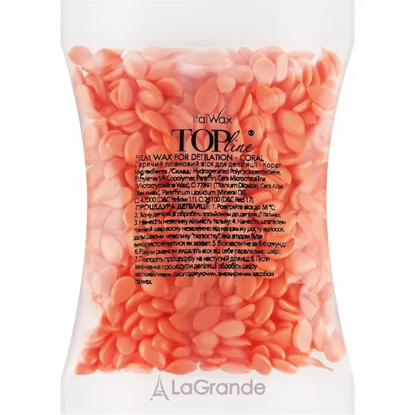 Italwax Top Line Formula Coral  Wax For Depilation ���� ��� ��������� ��������� � �������� ���-������� 