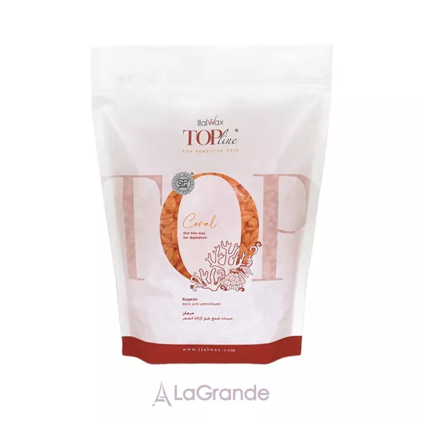 Italwax Top Line Formula Coral  Wax For Depilation ���� ��� ��������� ��������� � �������� ���-������� 