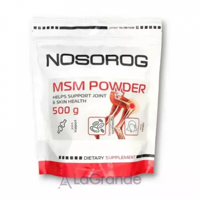 Nosorog MSM Powder Unflavored   