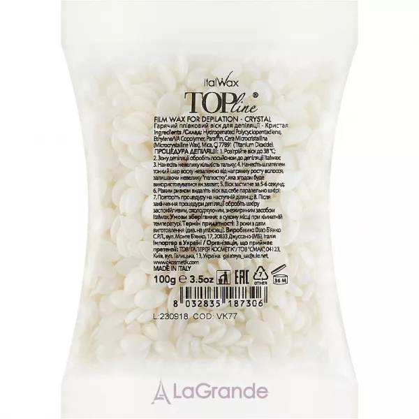 ItalWax Top Formula Crystal Wax For Depilation ���� ��� ��������� ��������� � �������� ���-������� 