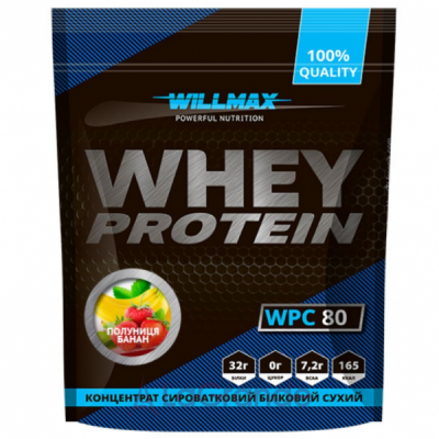 Willmax Whey Protein 80 Strawberry-Banana     -