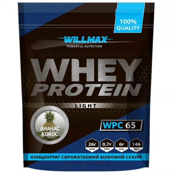 Willmax Whey Protein Light 65  Pineapple-Coconut ������������ ������ ���������� 
