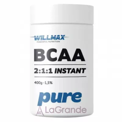 Willmax BCAA 2:1:1 Instant Pure    