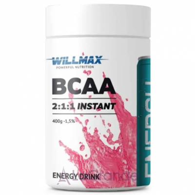 Willmax BCAA 2:1:1 Instant Energy Drink      
