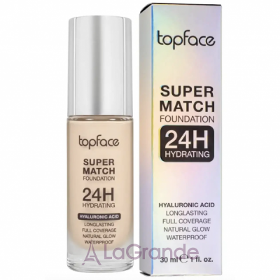 TopFace Super Match 24H Hydrating Foundation    