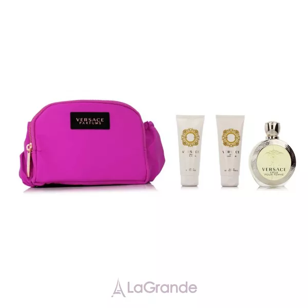 Versace Eros Pour Femme ���� (�������� ���� 100 �� + ���� ��� ���� 100 �� + ������� ��� ��� 100 �� + ����������)