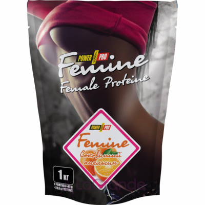 Power Pro Femine Female Protein Juicy Orange      