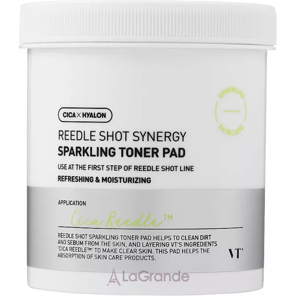 VT Cosmetics Reedle Shot Synergy Sparkling Toner Pad �������������� ��������� ��� ����