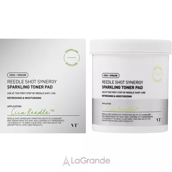 VT Cosmetics Reedle Shot Synergy Sparkling Toner Pad �������������� ��������� ��� ����
