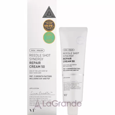 VT Cosmetics Reedle Shot Synergy Repair Cream 50      