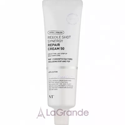 VT Cosmetics Reedle Shot Synergy Repair Cream 50      