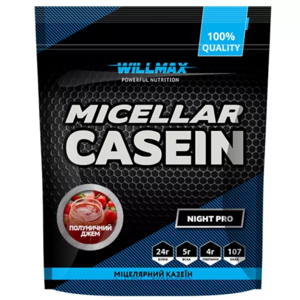 Willmax Micellar Casein Strawberry Jam ̳�������� ����� 