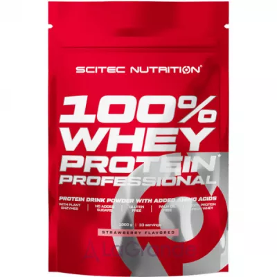 Scitec Nutrition 100% Whey Protein Professional Strawberry   