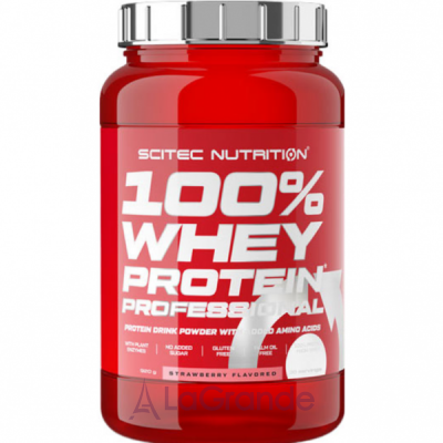 Scitec Nutrition 100% Whey Protein Professional Strawberry   