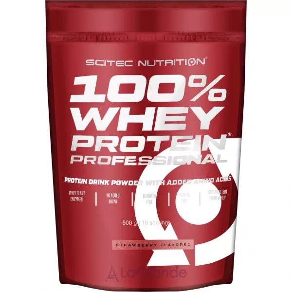 Scitec Nutrition 100% Whey Protein Professional Strawberry ������ ������������ 