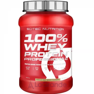 Scitec Nutrition 100% Whey Protein Professional Vanilla Very Berry   