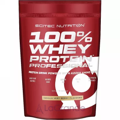 Scitec Nutrition 100% Whey Protein Professional Vanilla Very Berry ������� ������������ 