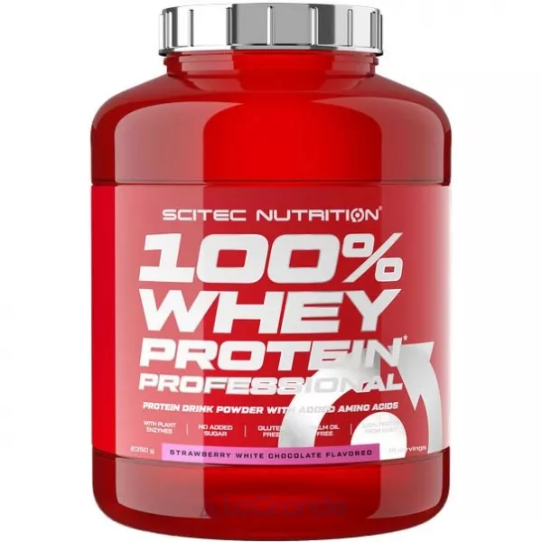 Scitec Nutrition 100% Whey Protein Professional Strawberry White Chocolate ������� ������������ 