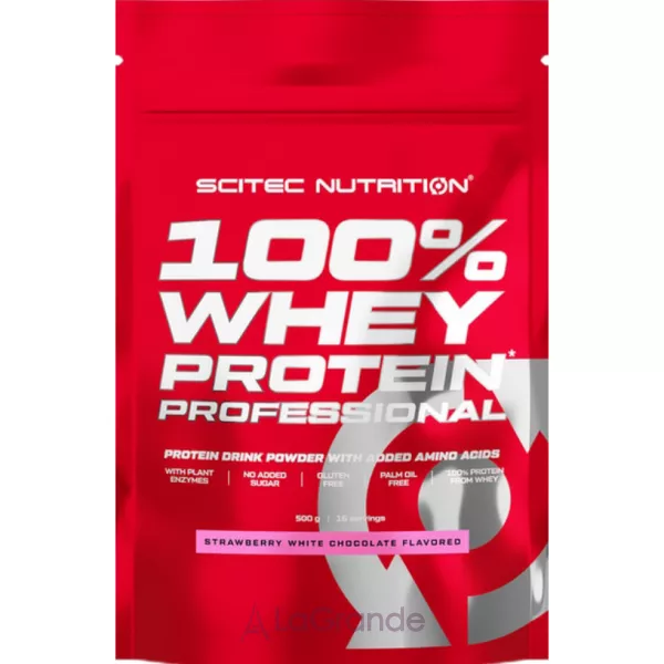Scitec Nutrition 100% Whey Protein Professional Strawberry White Chocolate ������� ������������ 