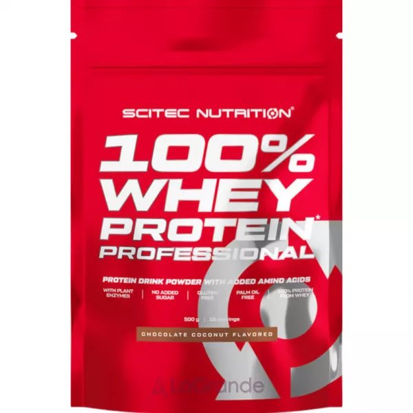 Scitec Nutrition 100% Whey Protein Professional Chocolate Coconut ������ ������������ 