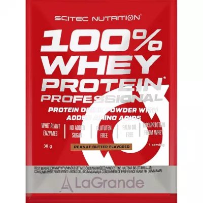 Scitec Nutrition 100% Whey Protein Professional Peanut Butter ������� ������������ 