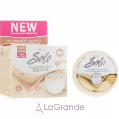 ItalWax Solo Filmwax White Chocolate with Cocoa Butter      