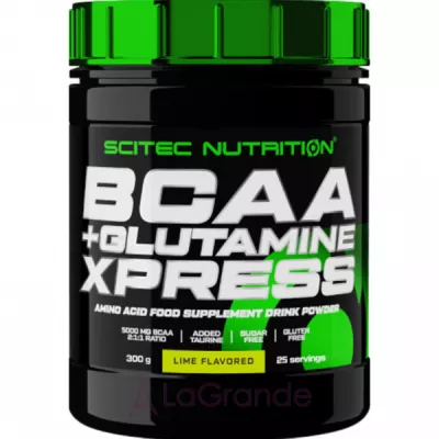 Scitec Nutrition BCAA+Glutamine Xpress Lime    +  
