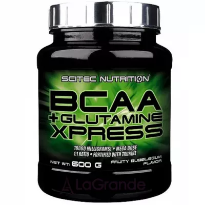 Scitec Nutrition BCAA+Glutamine Xpress Bubble Gum   +   