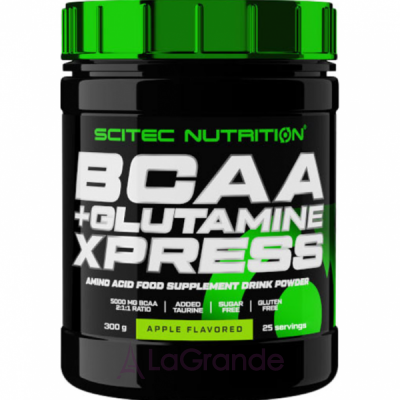 Scitec Nutrition BCAA+Glutamine Xpress Apple    +  