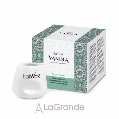 ItalWax Nirvana Sandalwood Spa Massage Candle    ͳ.  