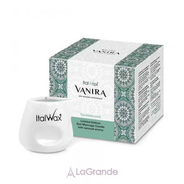 ItalWax Nirvana Sandalwood Spa Massage Candle ������������� ��������� ����� ��������. ���������� ������