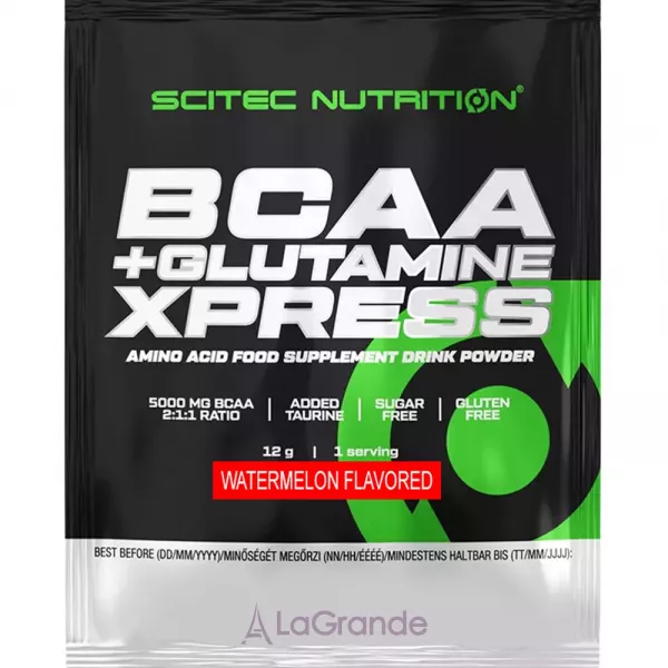 Scitec Nutrition BCAA+Glutamine Xpress Watermelon �������� ���������� ���� + ������� 