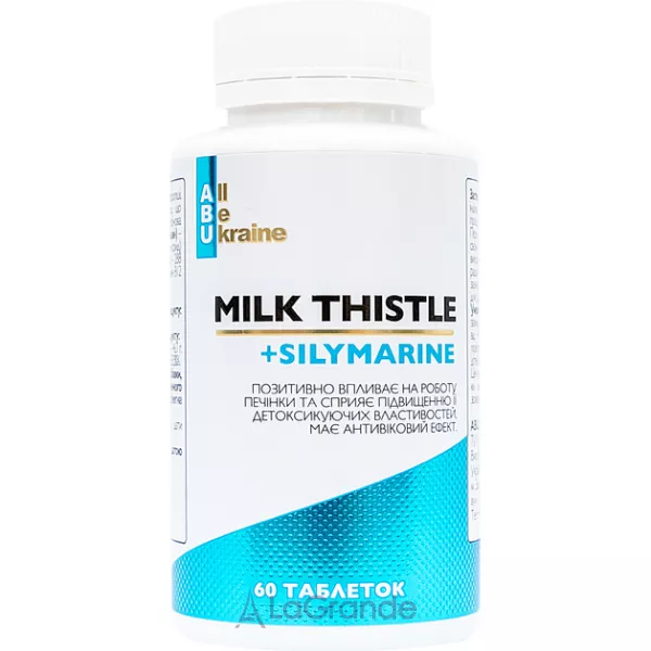 All Be Ukraine Milk Thistle + Silymarine �������� ������������ ���������� � ����������� � ���������� ������ B
