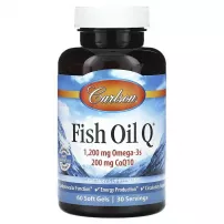 Carlson Fish Oil Q ����������� ������� "����� ��� (�����-3 + ������� Q10)"