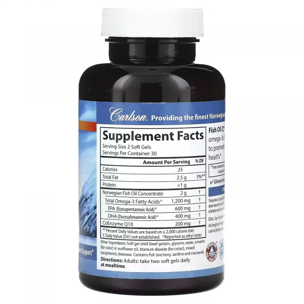 Carlson Fish Oil Q ����������� ������� 