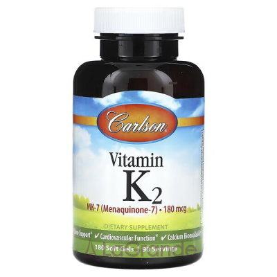 Carlson Vitamin K2 MK-7 180 mcg ĳ  