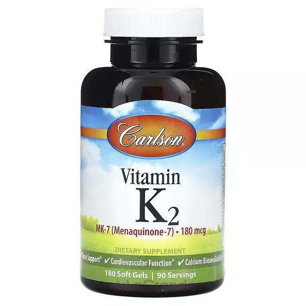 Carlson Vitamin K2 MK-7 180 mcg ����������� ������� 