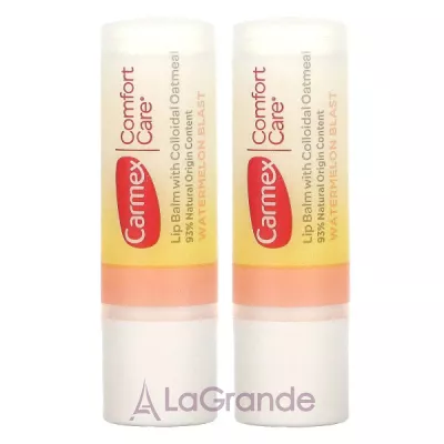 Carmex Comfort Care Lip Balm with Colloidal Oatmeal Watermelon Blast      ,   