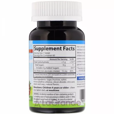 Carlson Kid's Chewable Iron 15 mg ĳ    