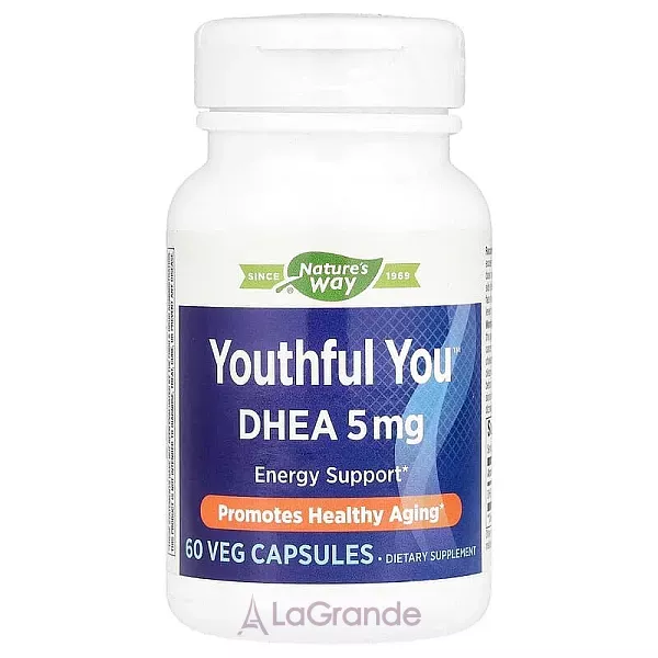 Nature's Way DHEA Youthful You 5 mg ĳ������ ������� ��� �������� 