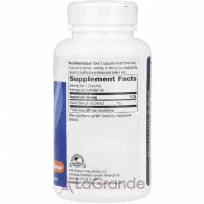 Nature's Way Cherry Fruit Sweet Cherry Extract 1000 mg ĳ    '  