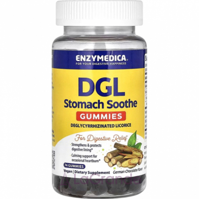 Enzymedica DGL Stomach Soothe Gummies ĳ    ​​  