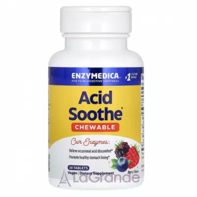 Enzymedica Acid Soothe Chewable    ,     