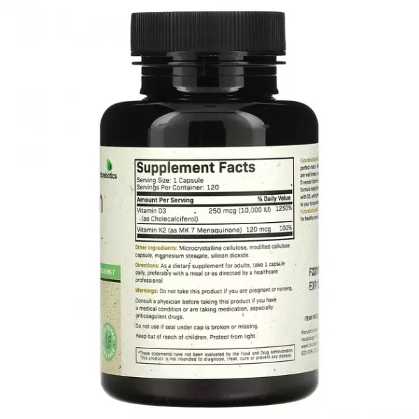 Futurebiotics Vitamin K2 + D3 Extra Strength ����������� ������� 