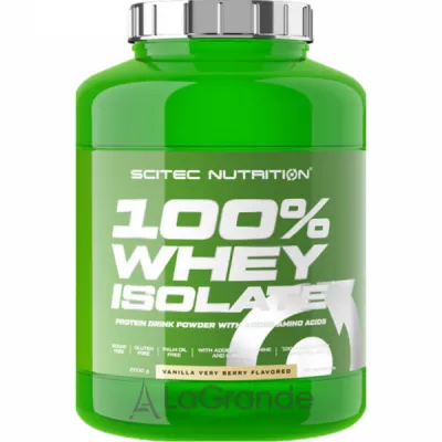 Scitec Nutrition 100% Whey Protein Isolate Vanilla Very Berry    