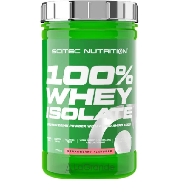 Scitec Nutrition 100% Whey Protein Isolate Strawberry ������������ ������� ������ 