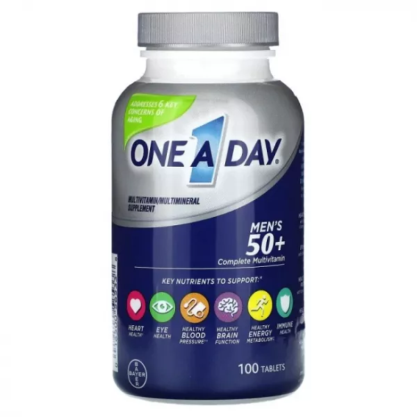 One A Day Men's 50+ Healthy Advantage �������� ������������� �� ������������� ��� ������� ���� 50+�