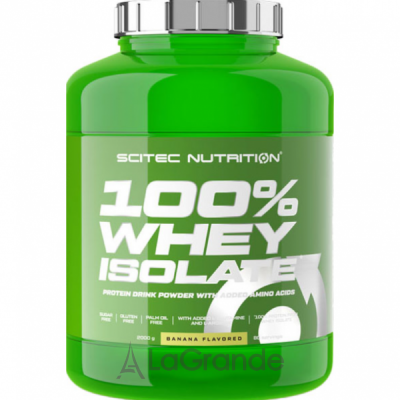 Scitec Nutrition 100% Whey Protein Isolate Banana    