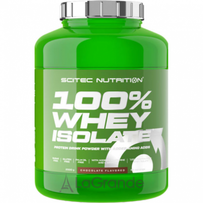 Scitec Nutrition 100% Whey Protein Isolate Chocolate    