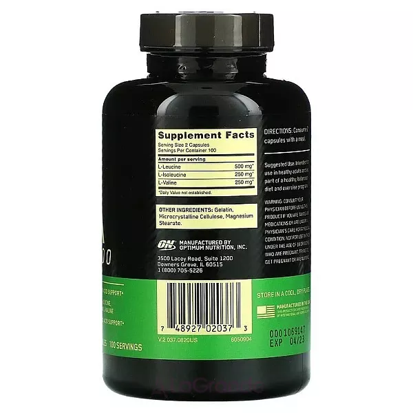 Optimum Nutrition BCAA 1000 ������������� �������� BCAA 1000